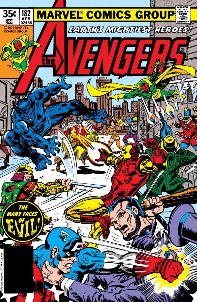 The Avengers (1963) #182