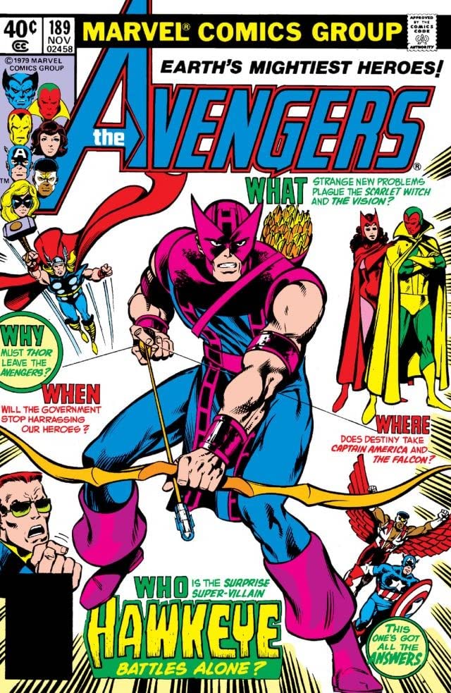 The Avengers (1963) #189