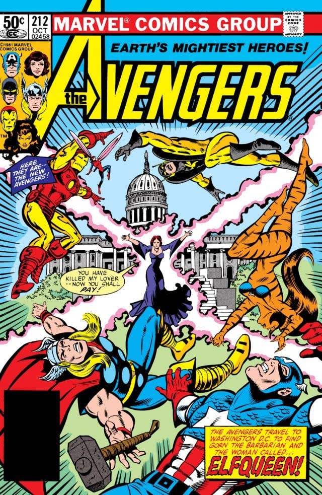 The Avengers (1963) #212
