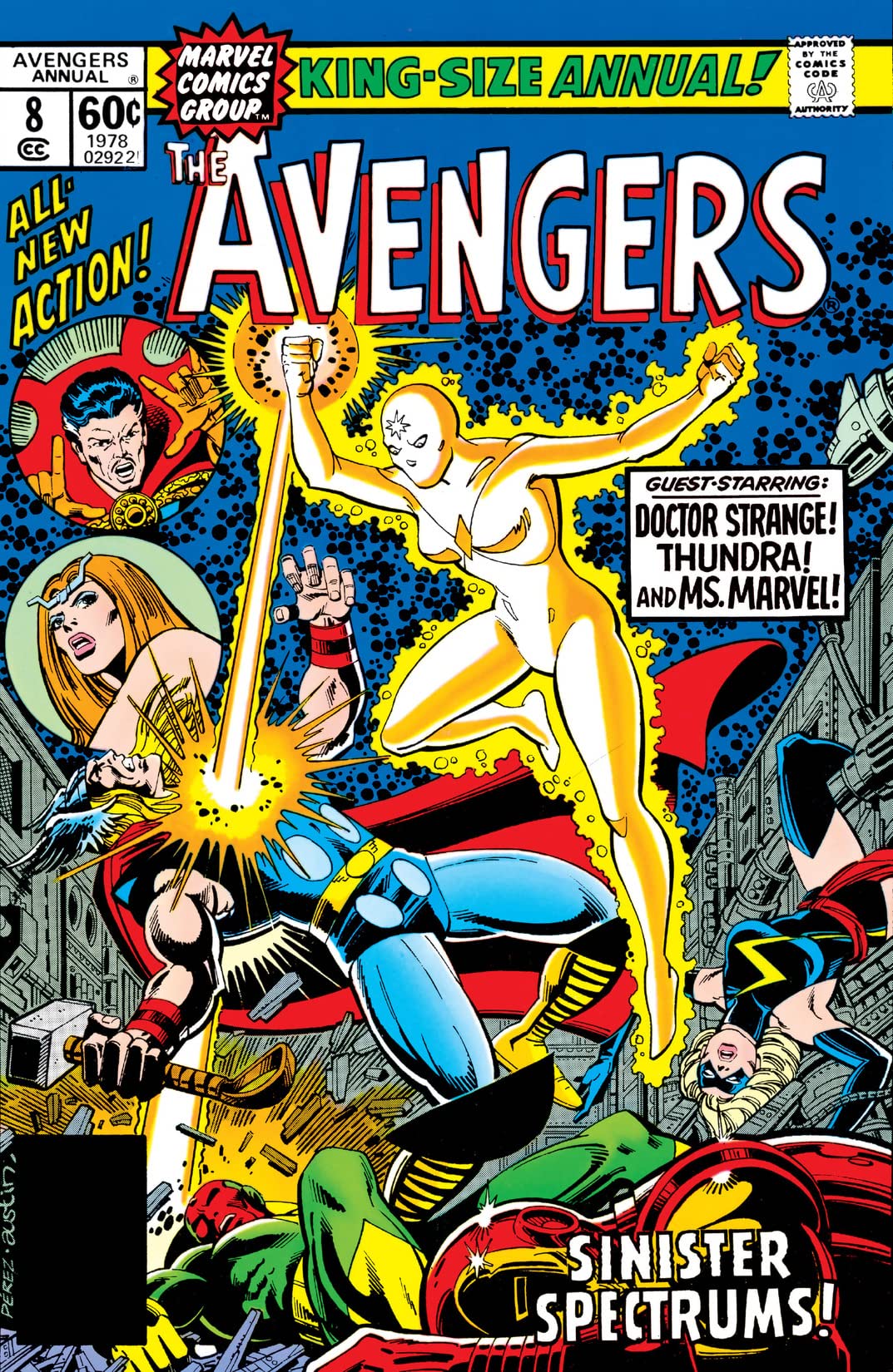The Avengers Annual (1967) #8 cover