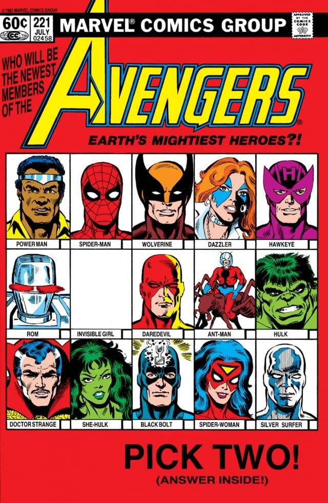 The Avengers (1963) #221