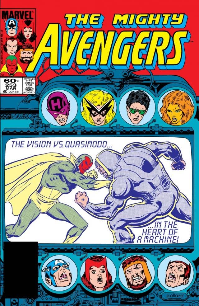 Cover of The Avengers #253