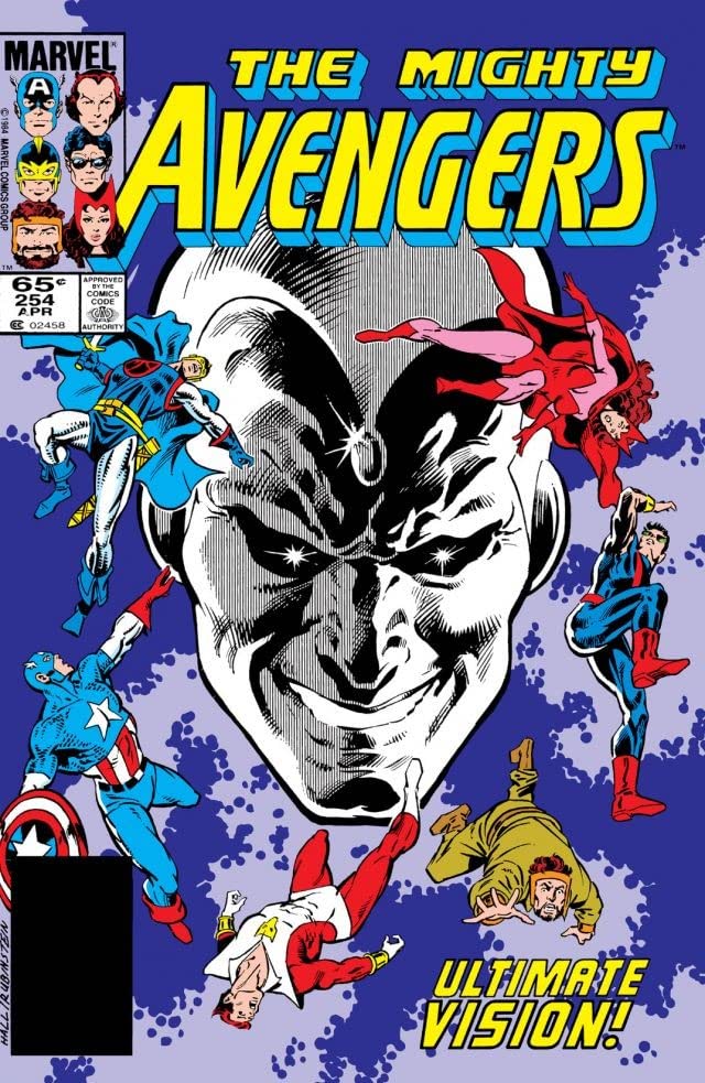 Cover of The Avengers #254