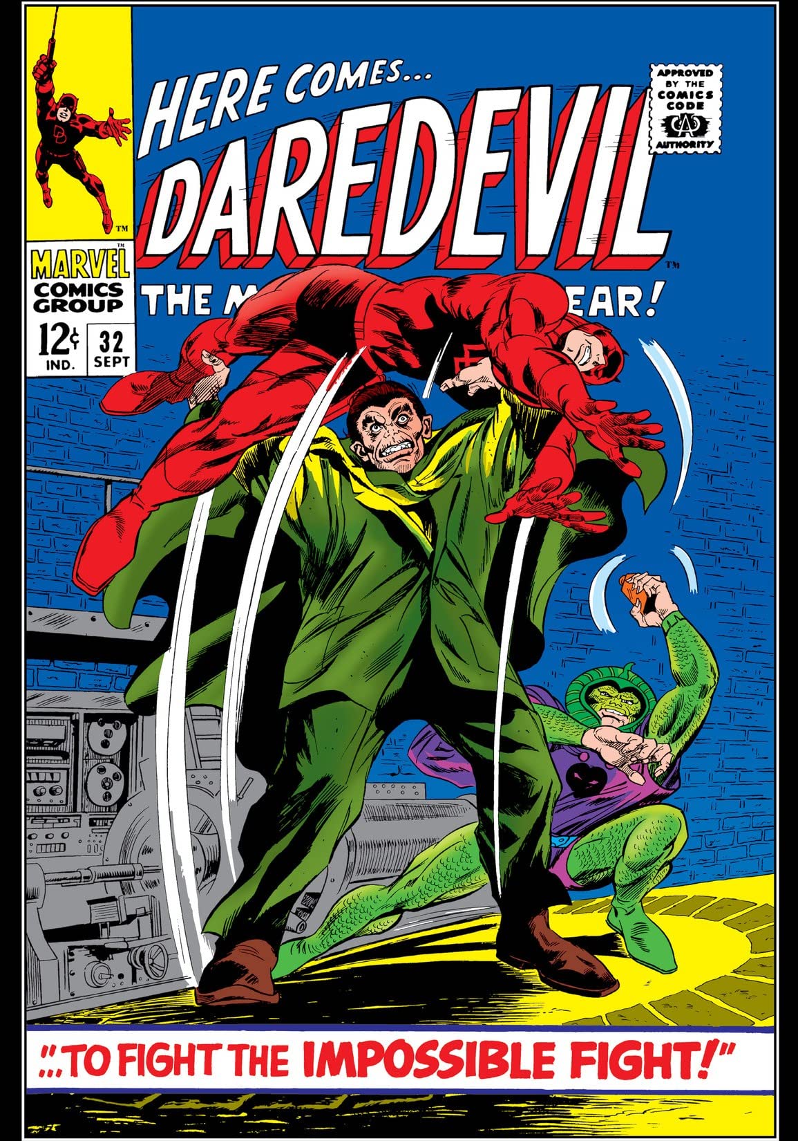 Daredevil (1964) #32 cover