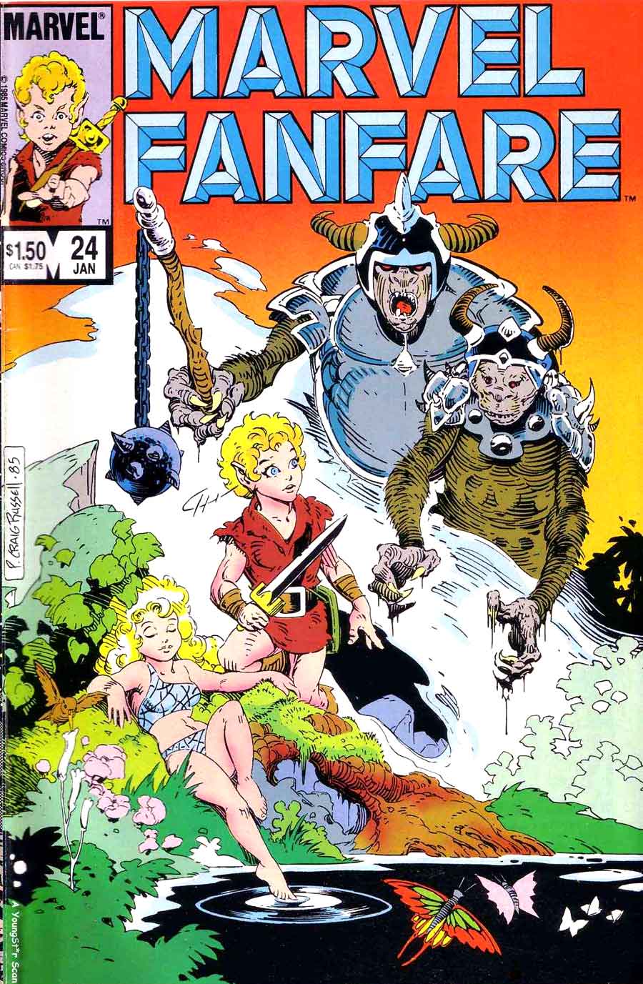 Marvel Fanfare (1982) #24 cover