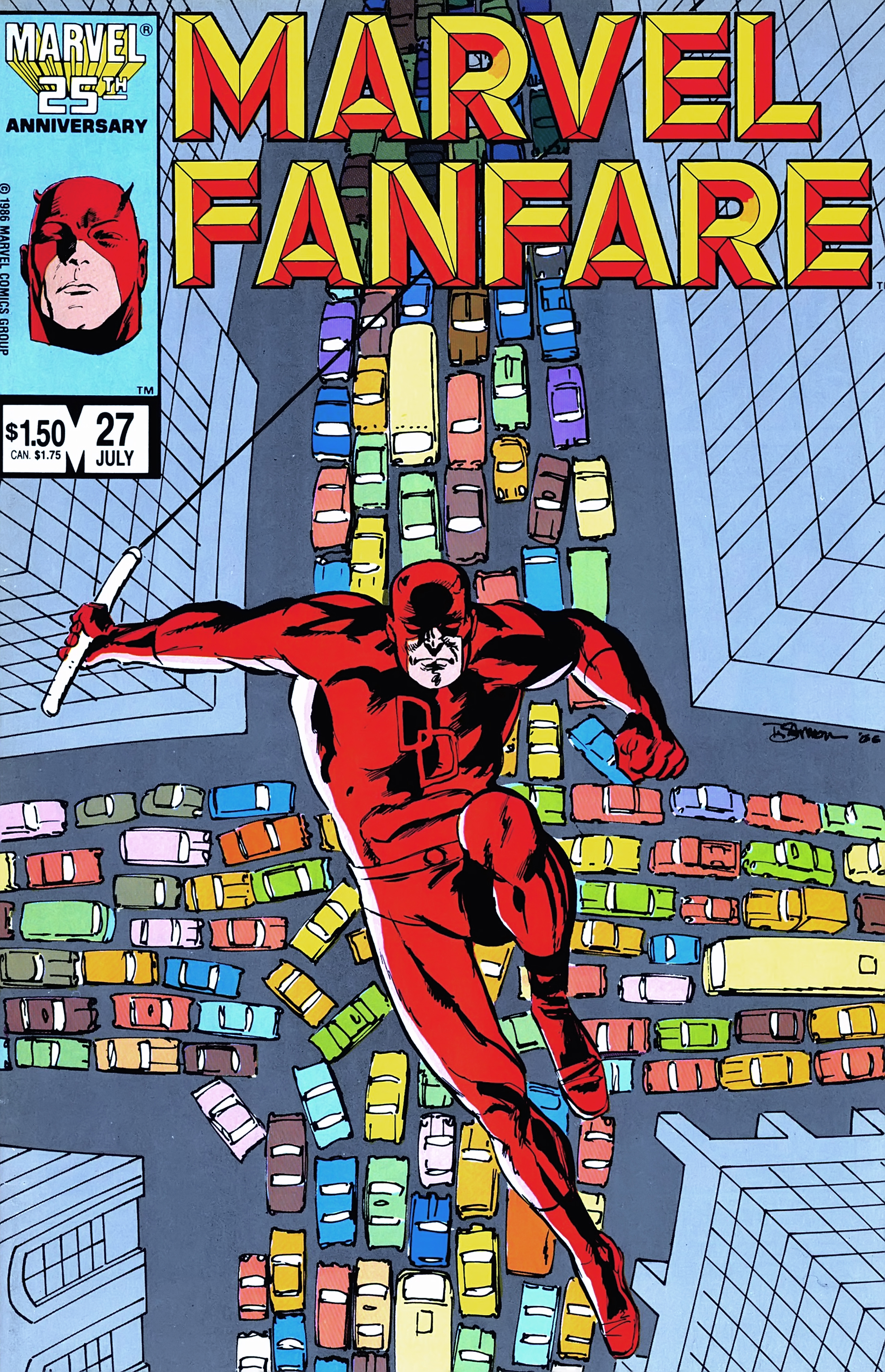 Marvel Fanfare (1982) #27 cover