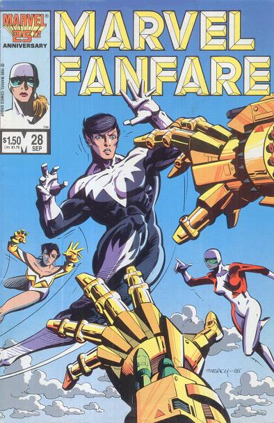 Marvel Fanfare (1982) #28 cover