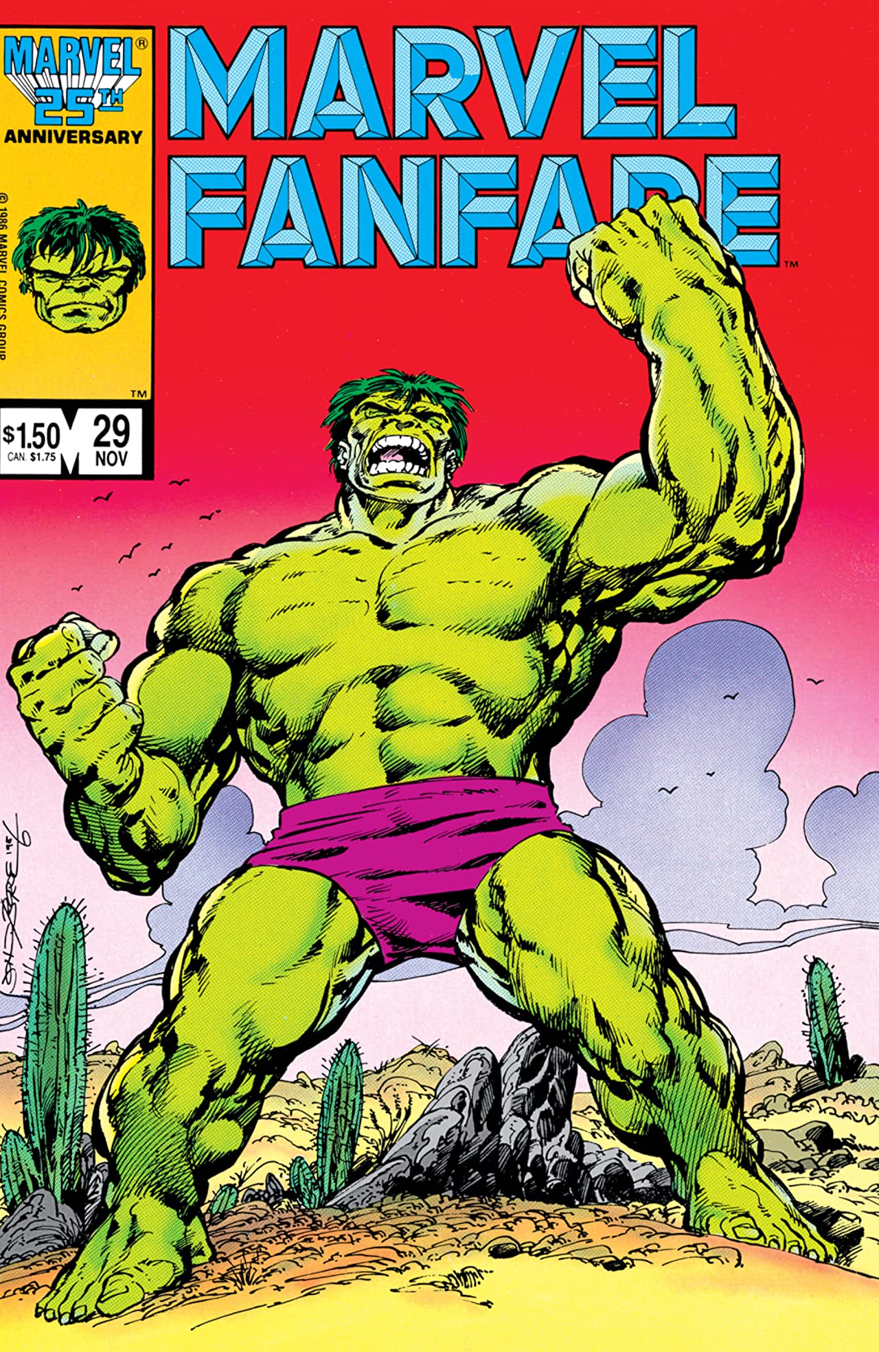 Marvel Fanfare (1982) #29 cover