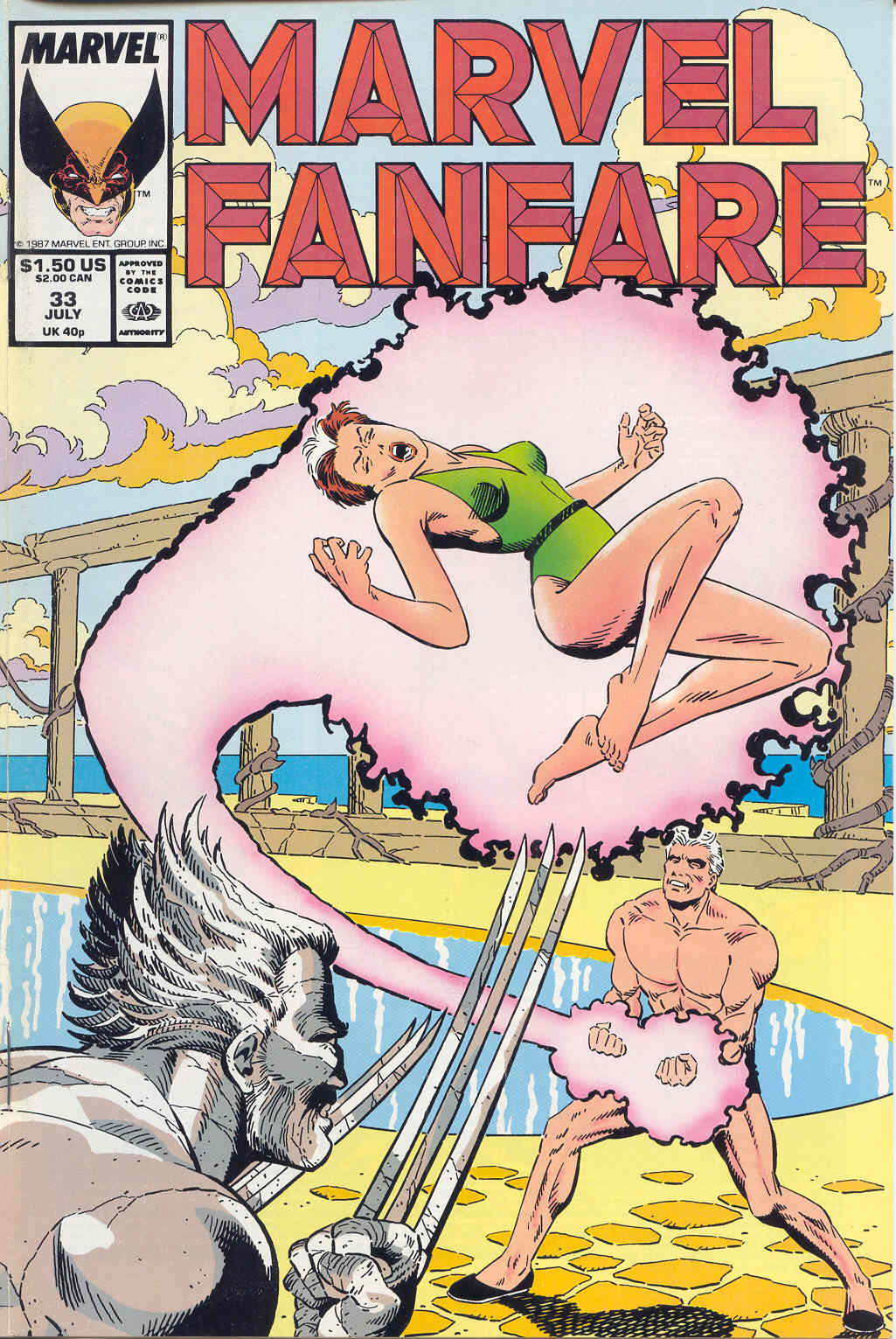 Marvel Fanfare (1982) #33 cover