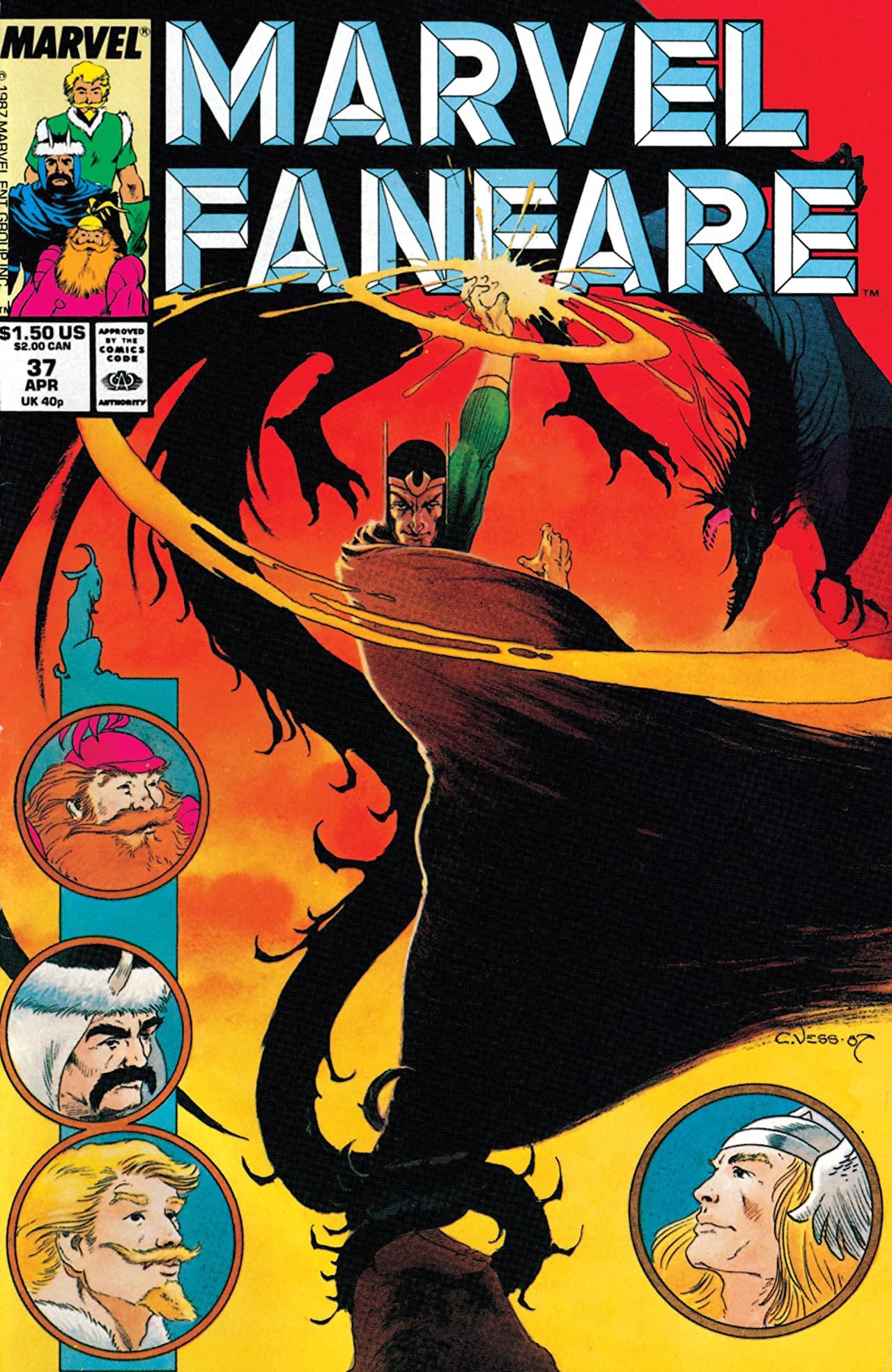 Marvel Fanfare (1982) #37 cover