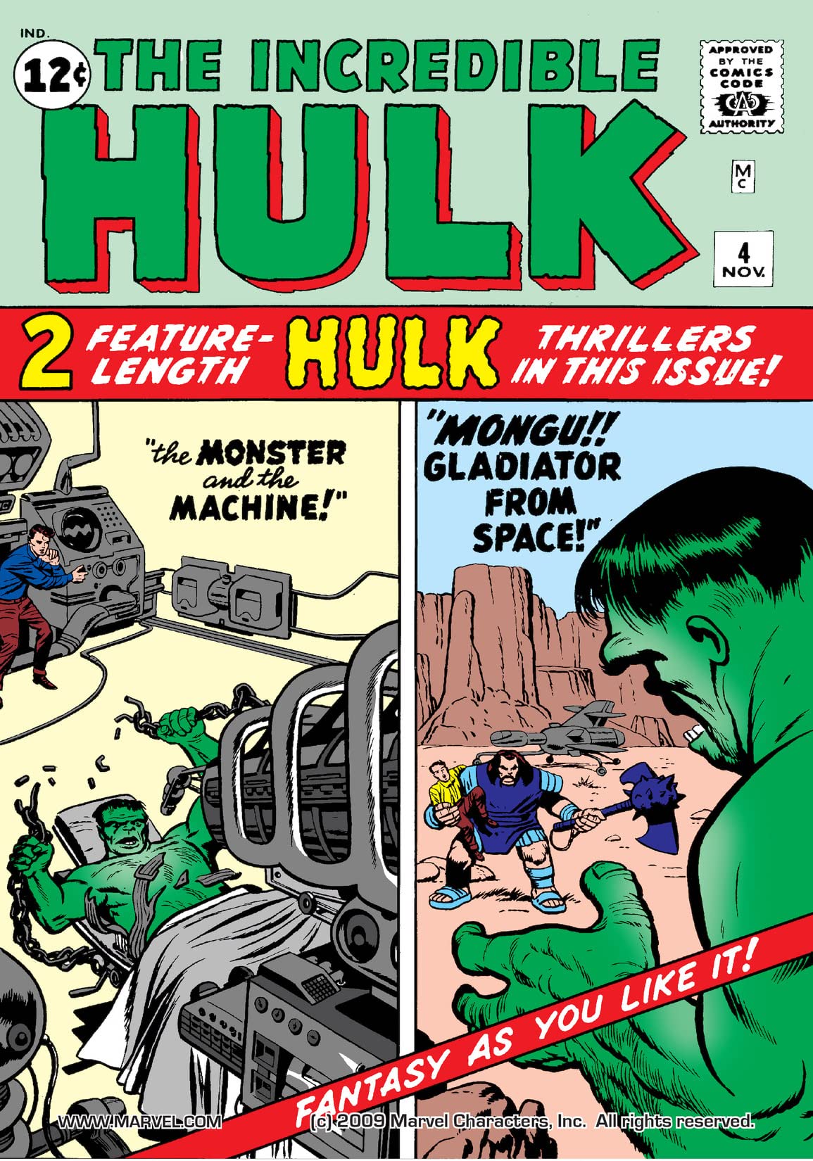 Cover of The Incredible Hulk #4