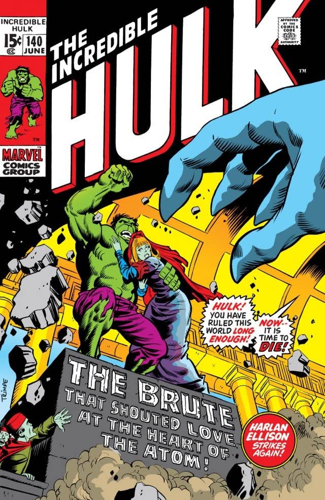 The Incredible Hulk #140 cover