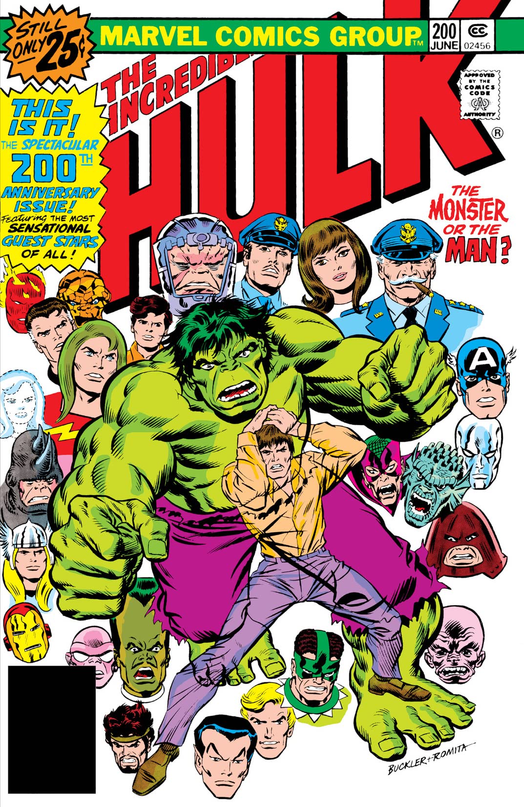 The Incredible Hulk #200 cover
