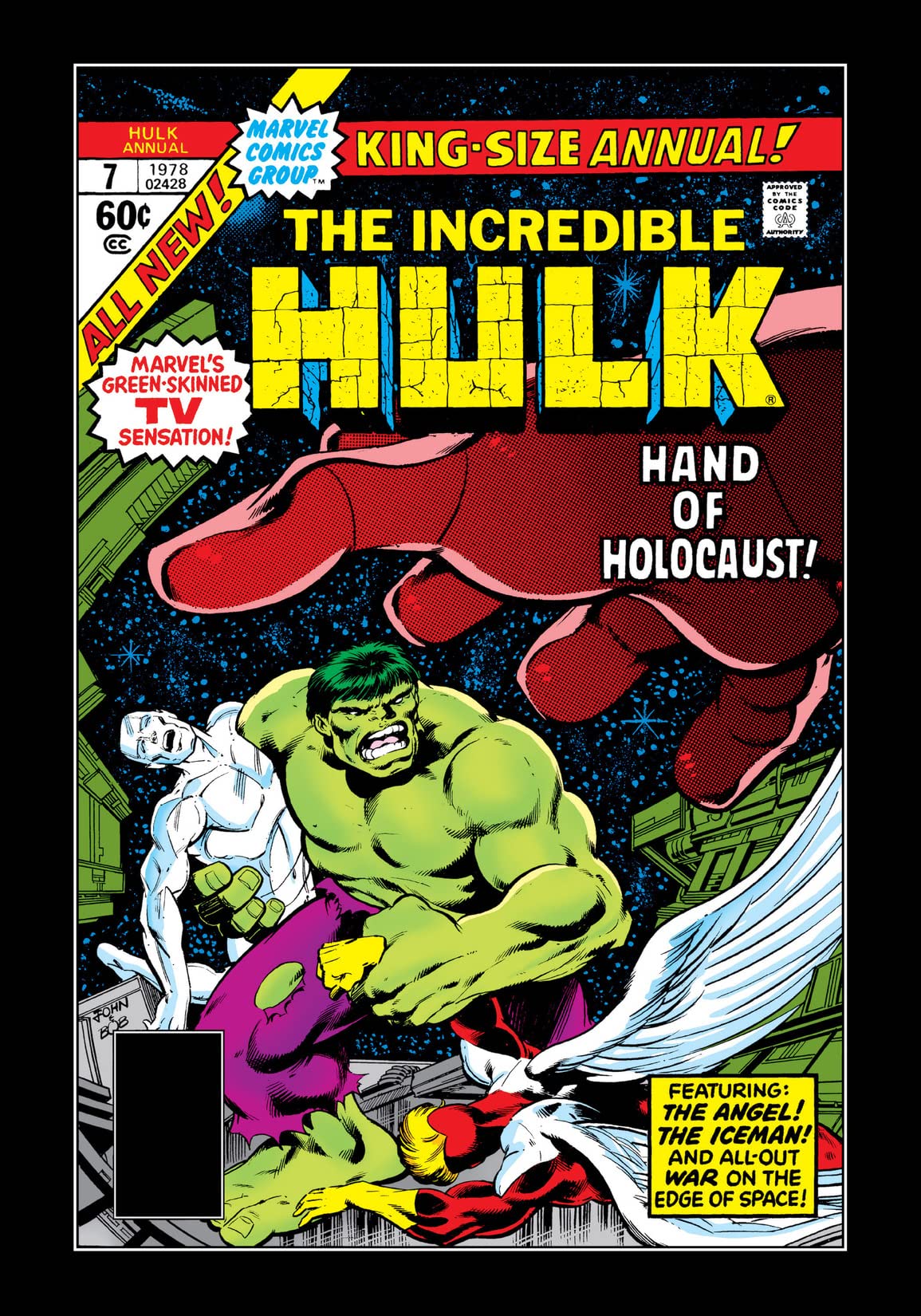 The Incredible Hulk Annual #7 cover
