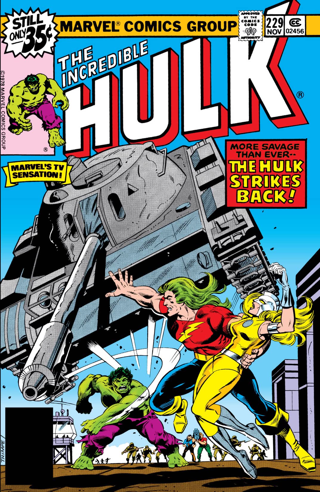 The Incredible Hulk #229 cover