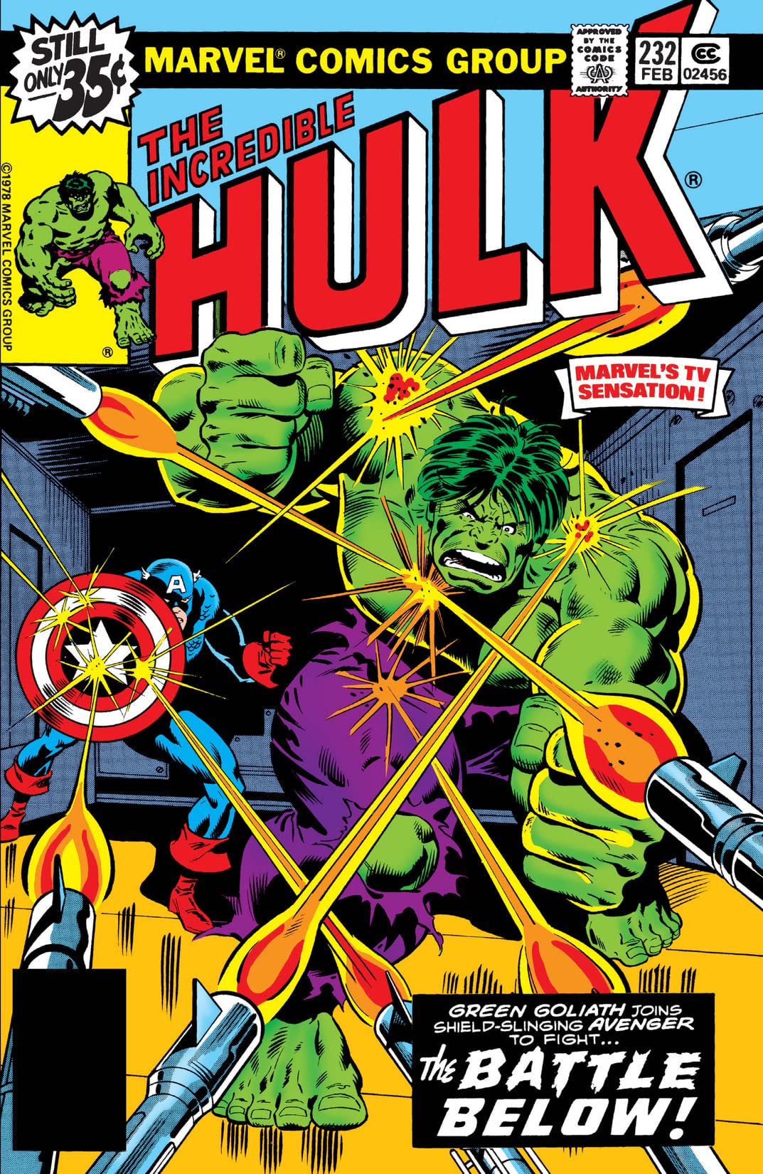 Cover of The Incredible Hulk #232