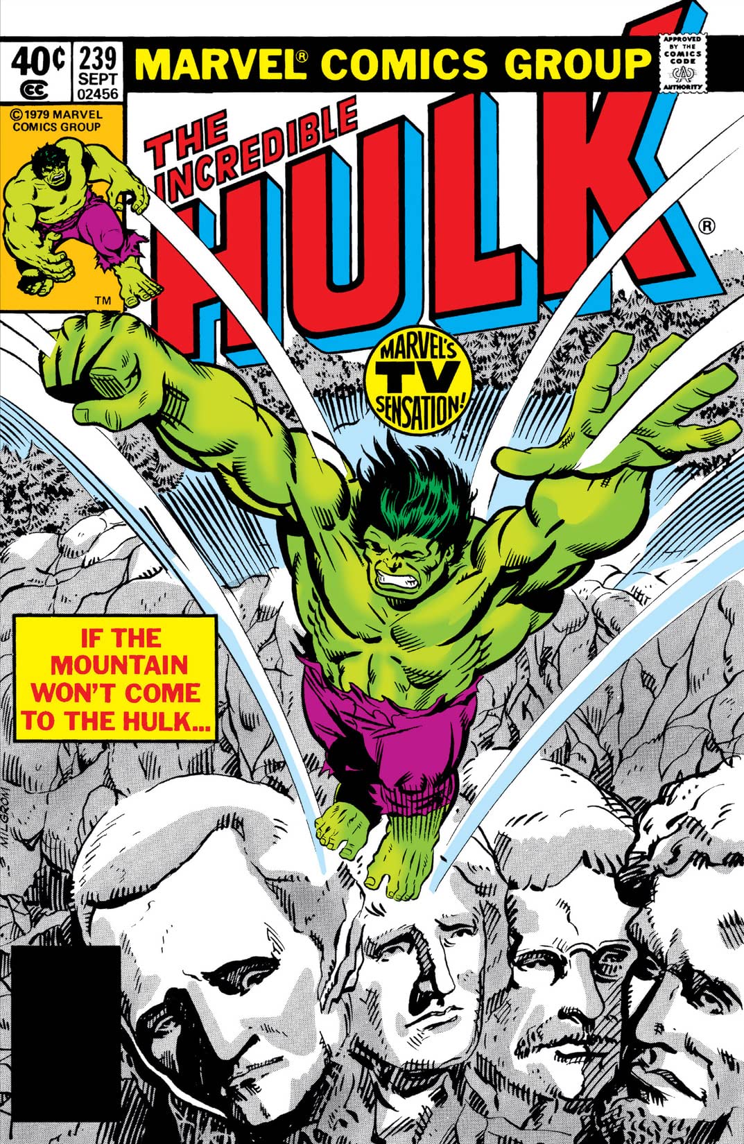 The Incredible Hulk #239 cover
