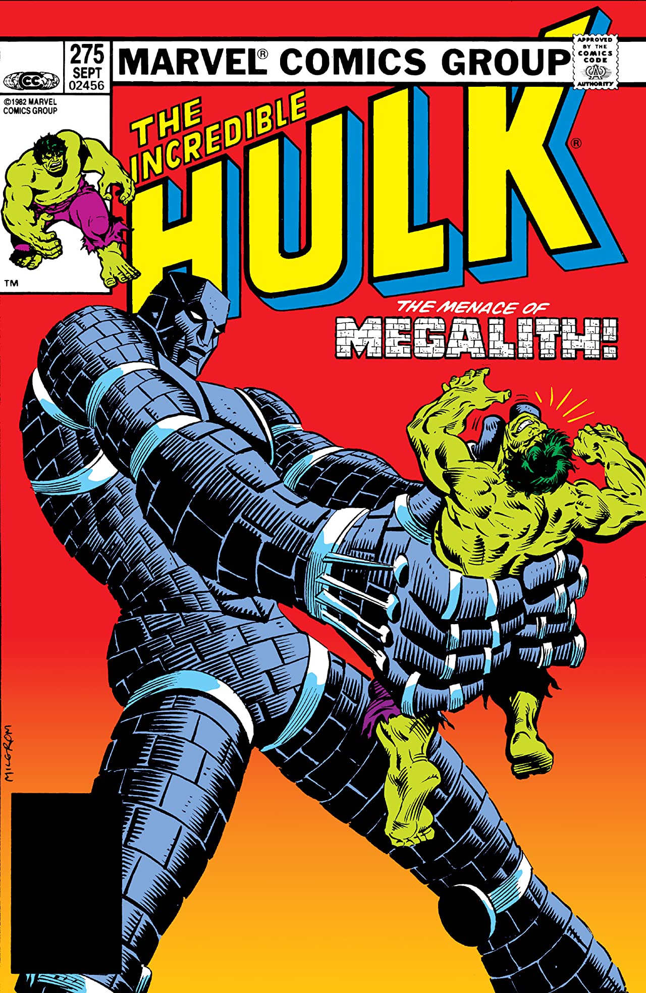 Cover of Incredible Hulk