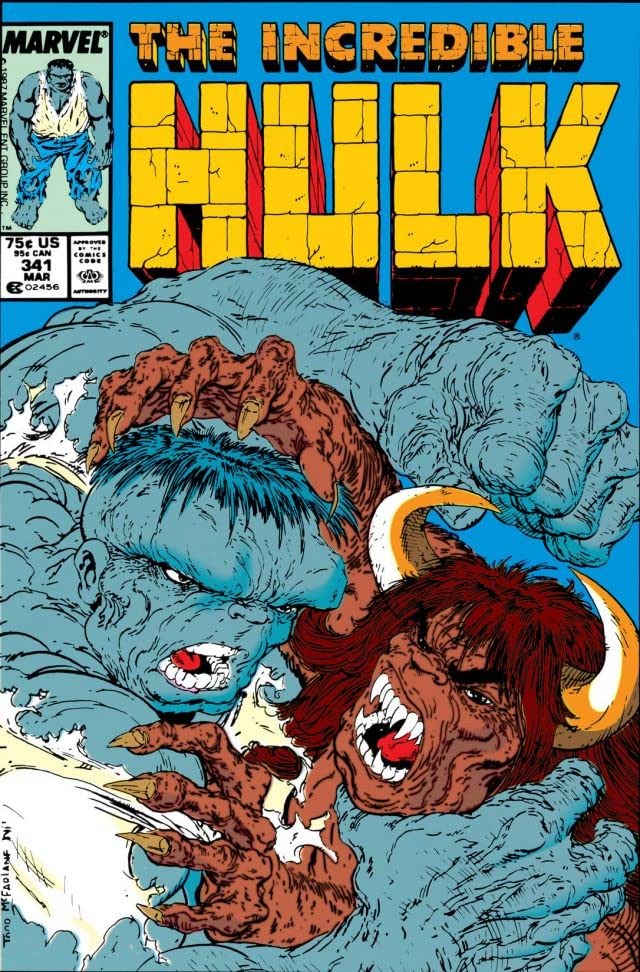 The Incredible Hulk #341 cover