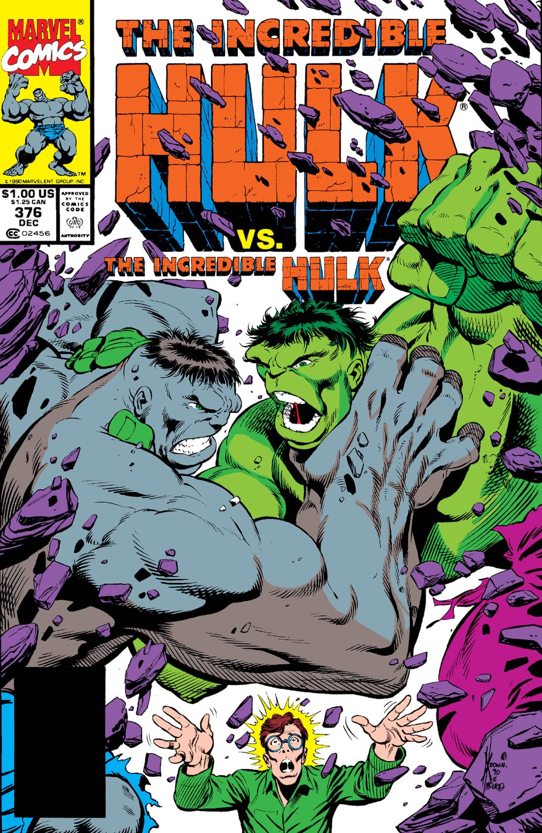 The Incredible Hulk #376 cover