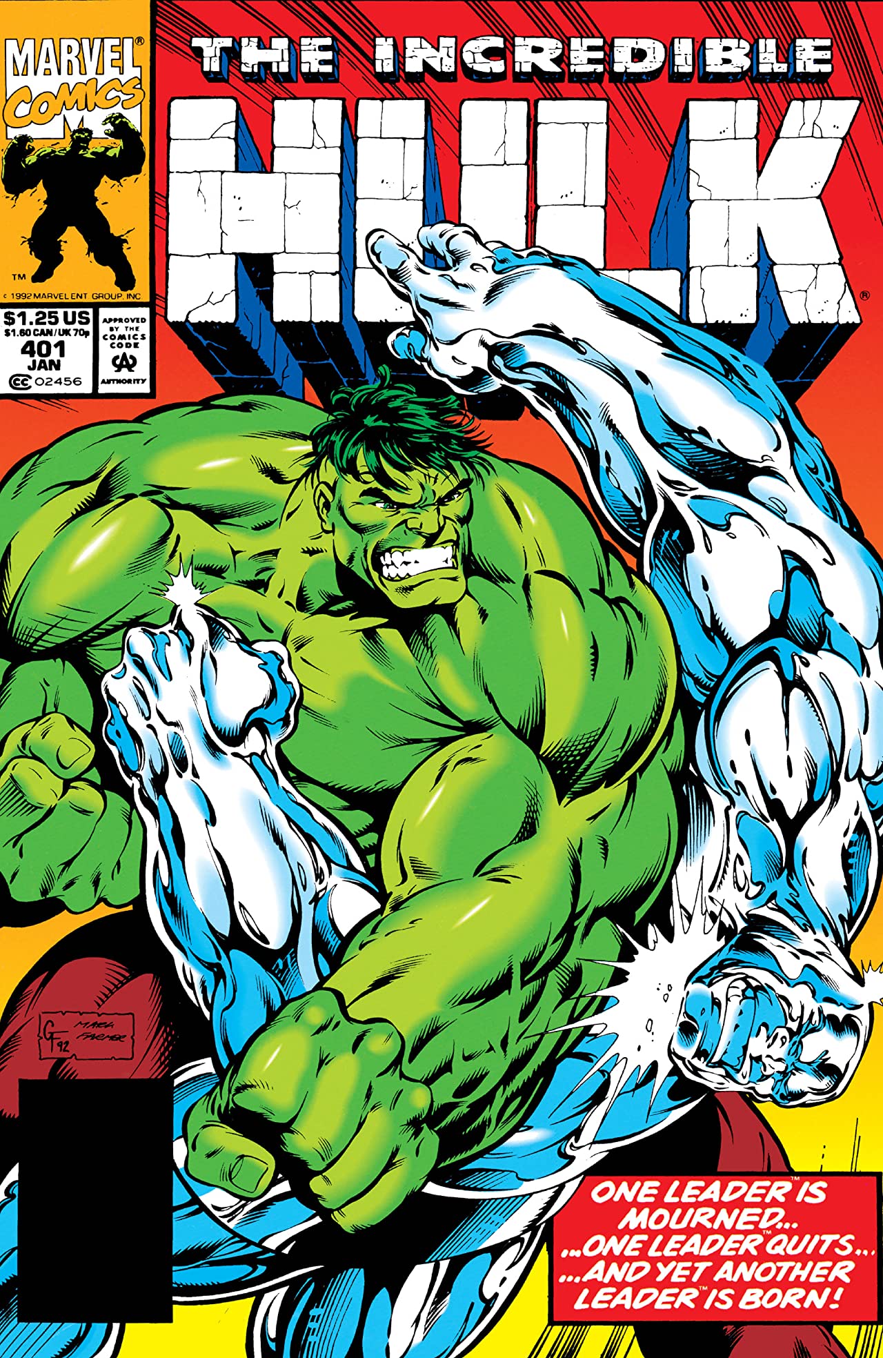 Cover of The Incredible Hulk #401