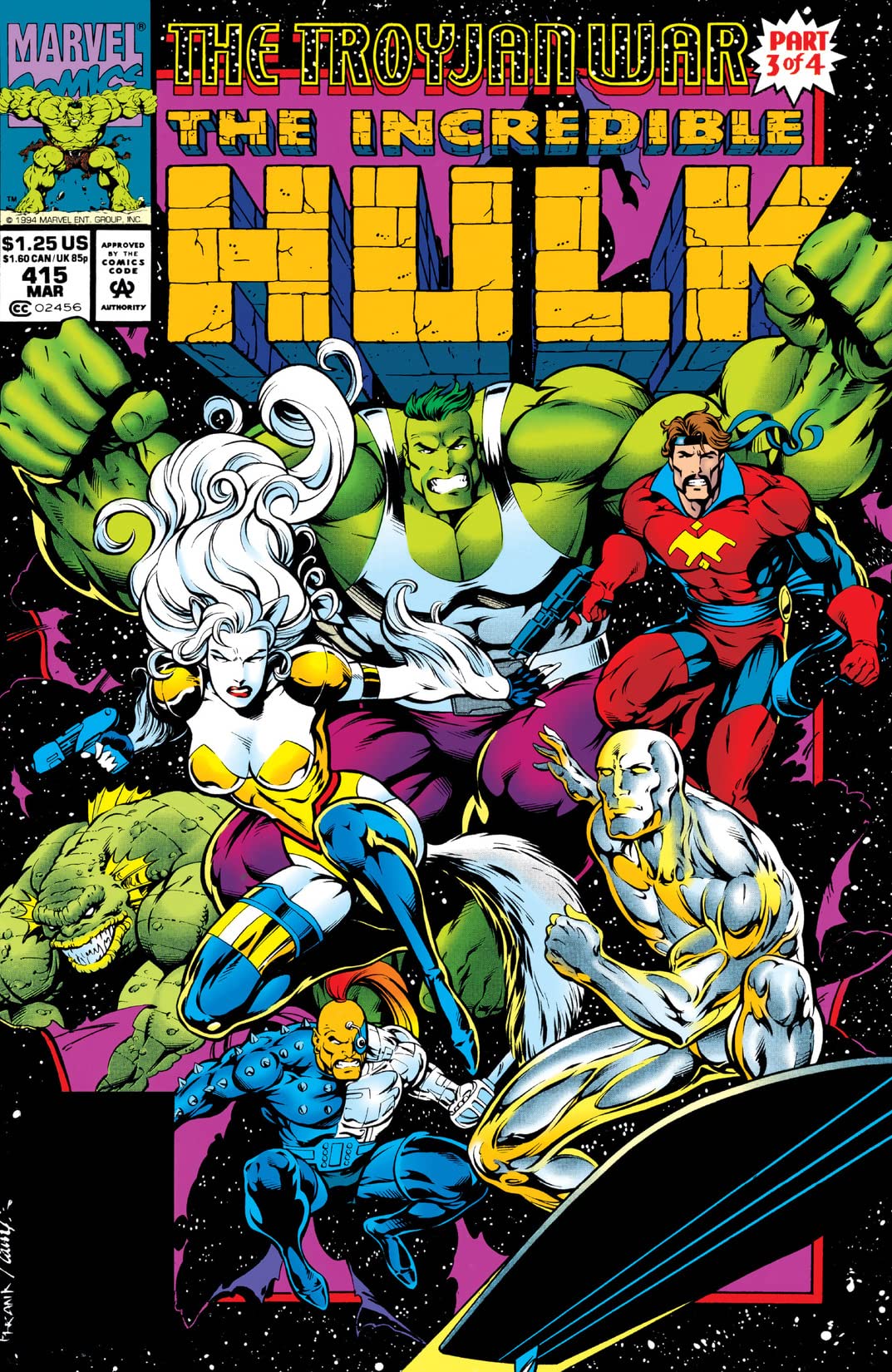 Cover of The Incredible Hulk #415