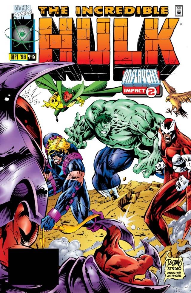 The Incredible Hulk #445 cover
