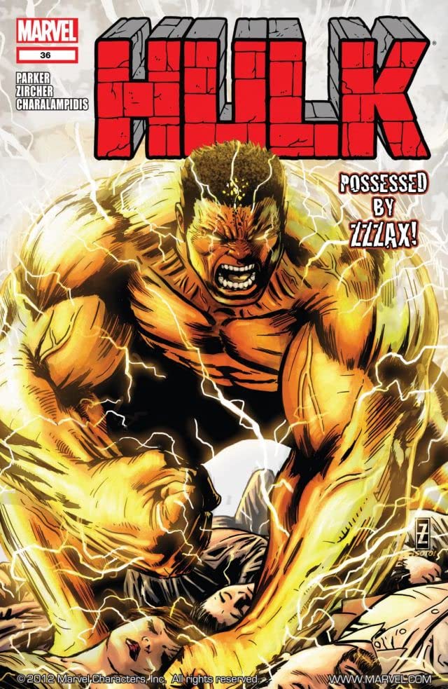 Hulk (2008) #36 cover