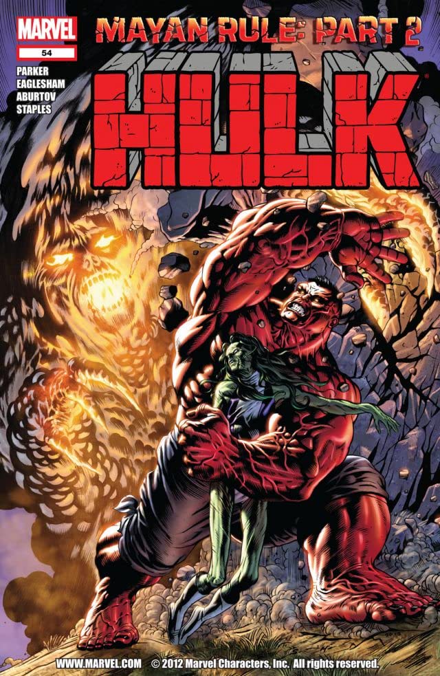 Hulk (2008) #54 cover