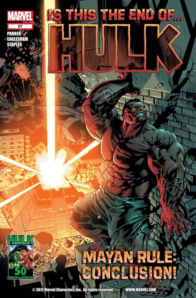 Hulk (2008) #57 cover