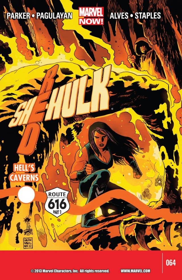 Red She-Hulk (2012) #64 cover