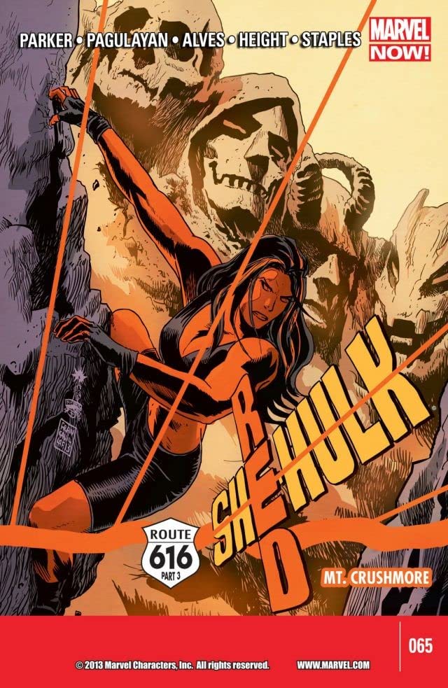 Red She-Hulk (2012) #65 cover