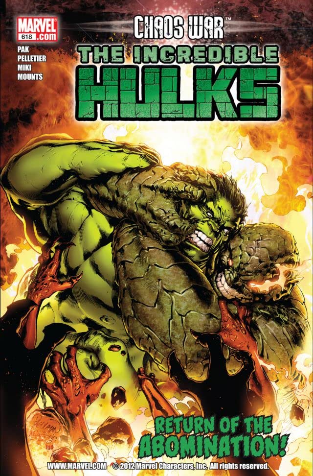 Incredible Hulks (2010) #618 cover