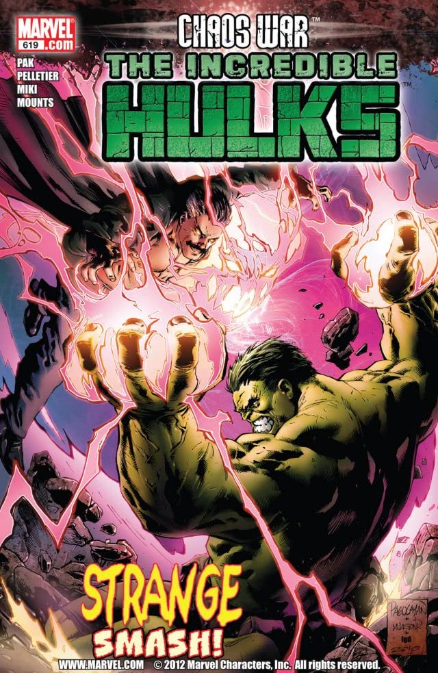 Incredible Hulks (2010) #619 cover