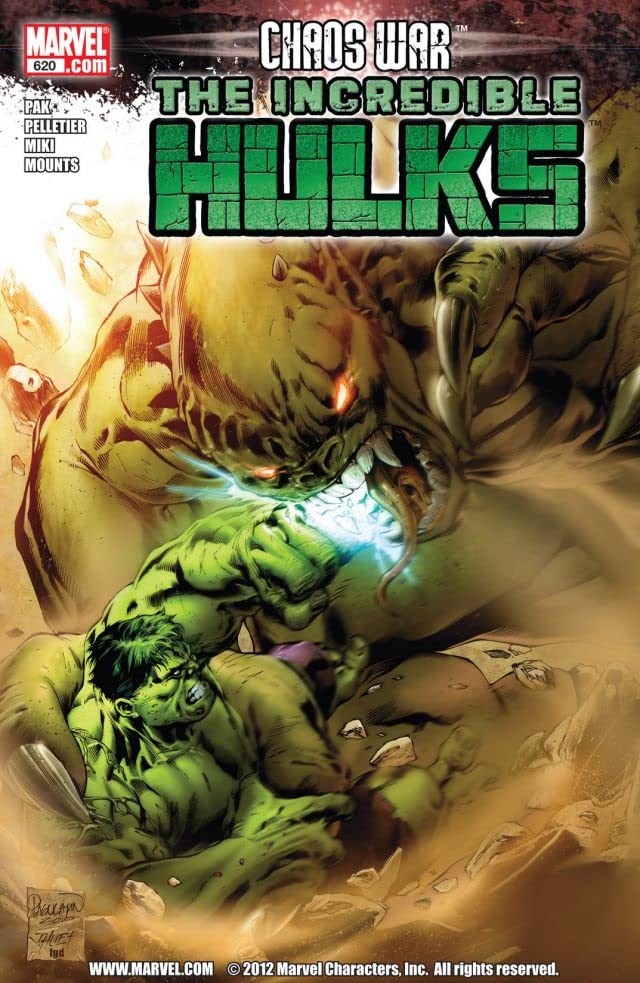 Incredible Hulks (2010) #620 cover