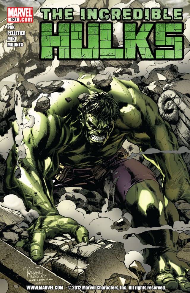 Incredible Hulks (2010) #621 cover