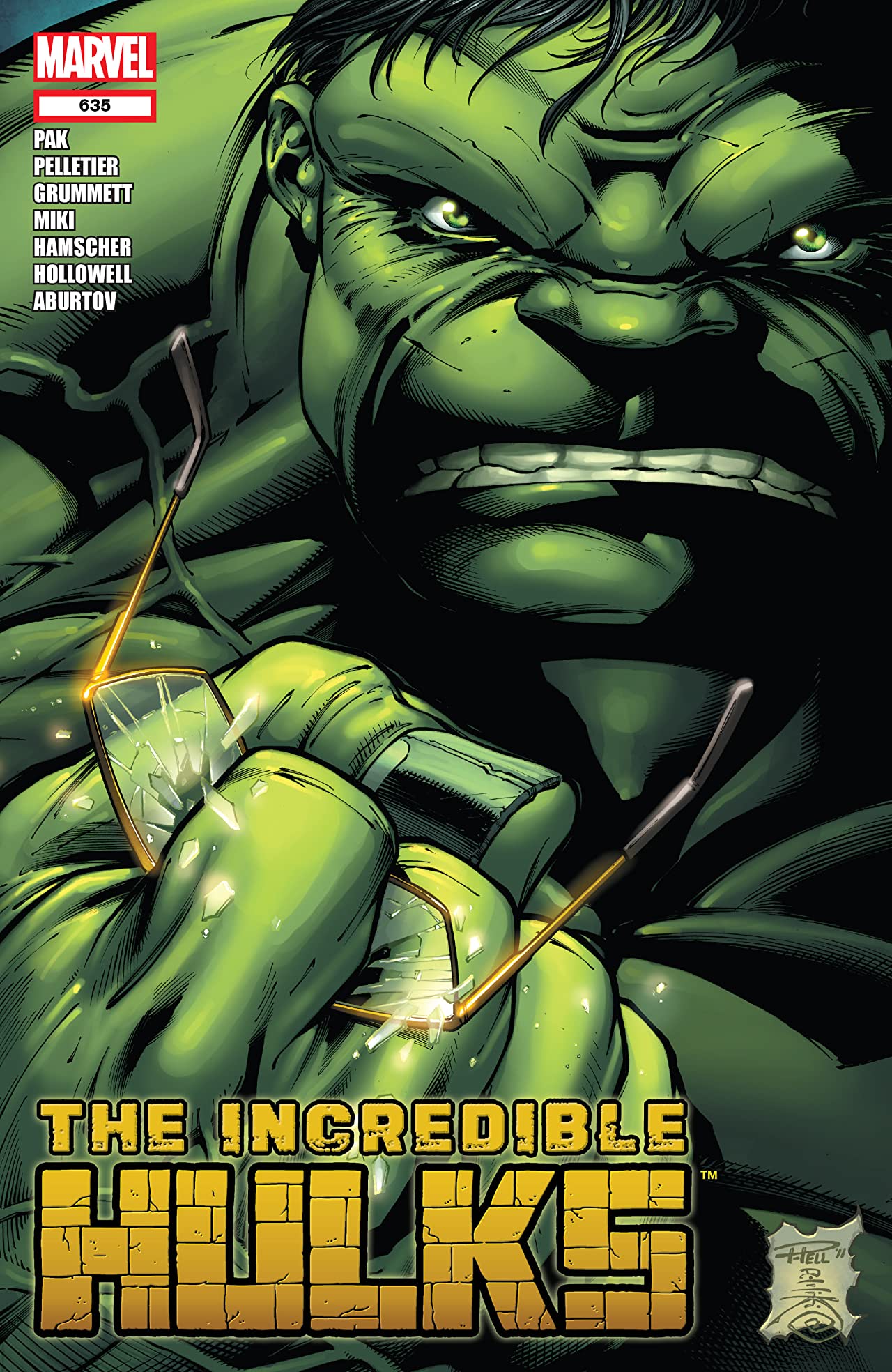 Incredible Hulks (2010) #635 cover