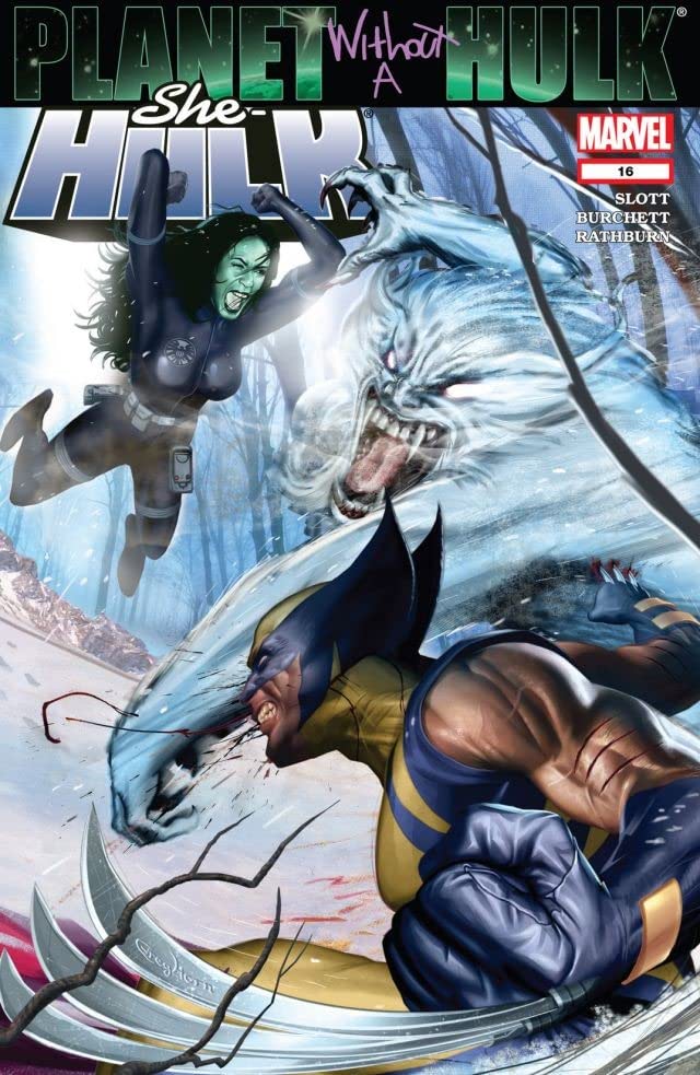 She-Hulk (2005) #16 cover