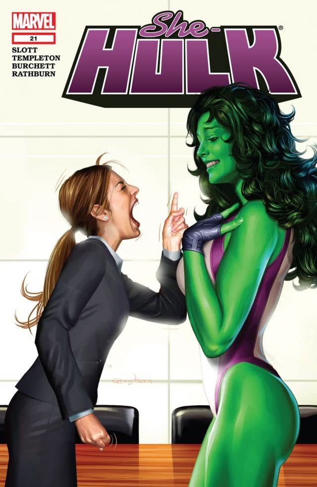 She-Hulk (2005) #21 cover