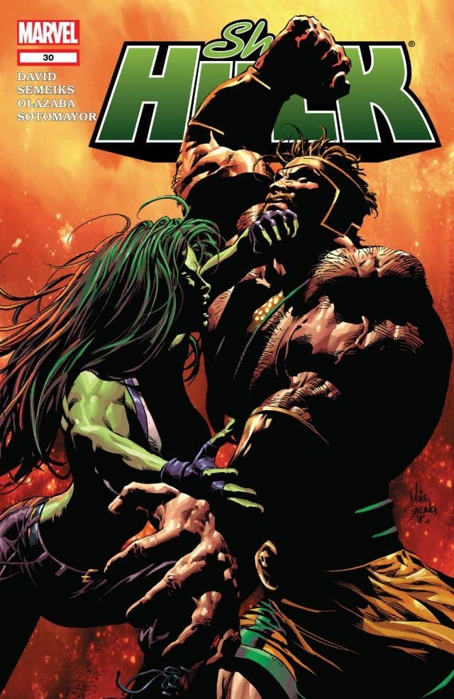 She-Hulk (2005) #30 cover