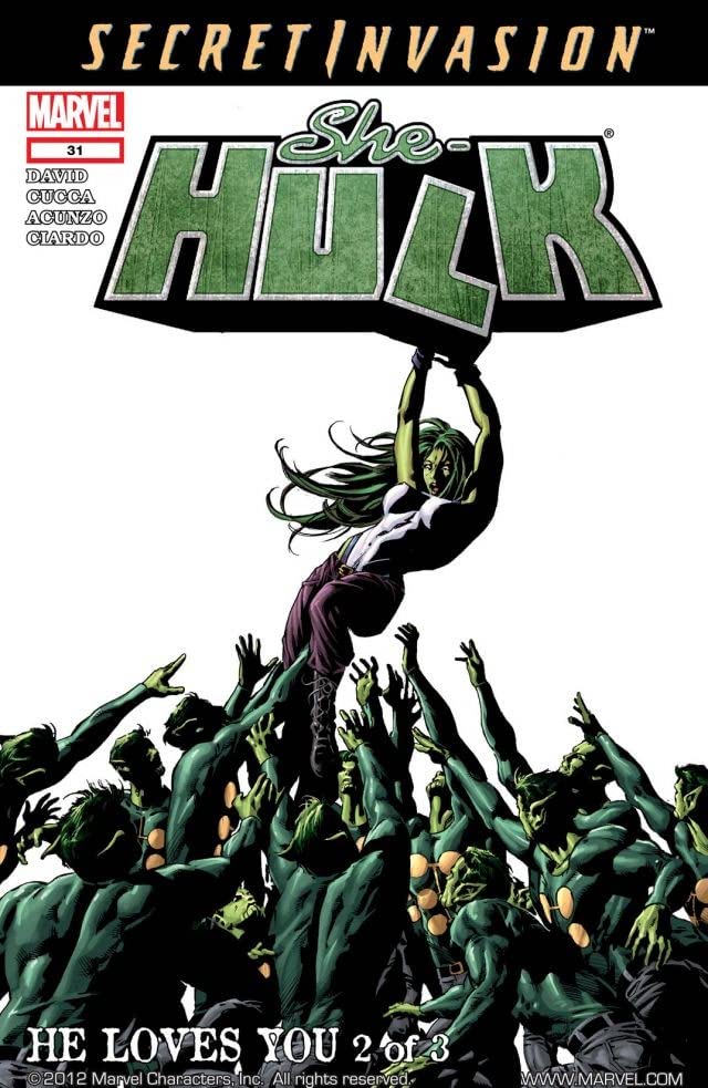 She-Hulk (2005) #31 cover
