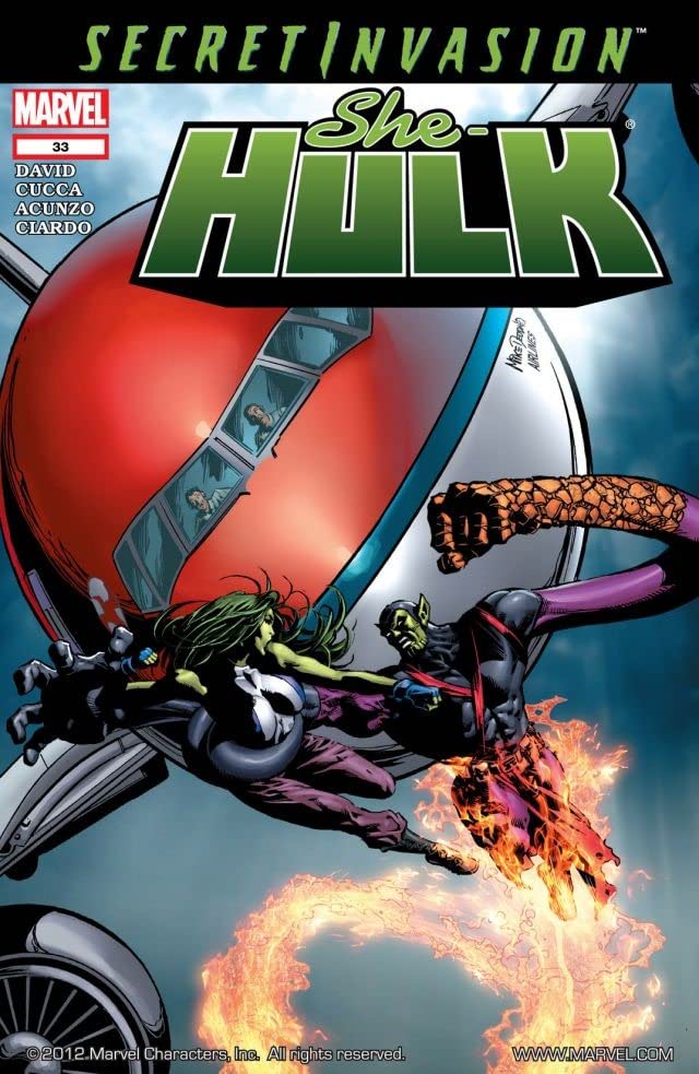 She-Hulk (2005) #33 cover