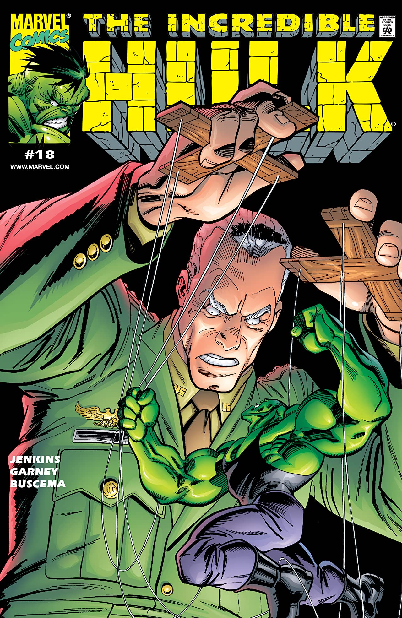 Incredible Hulk (2000) #18 cover