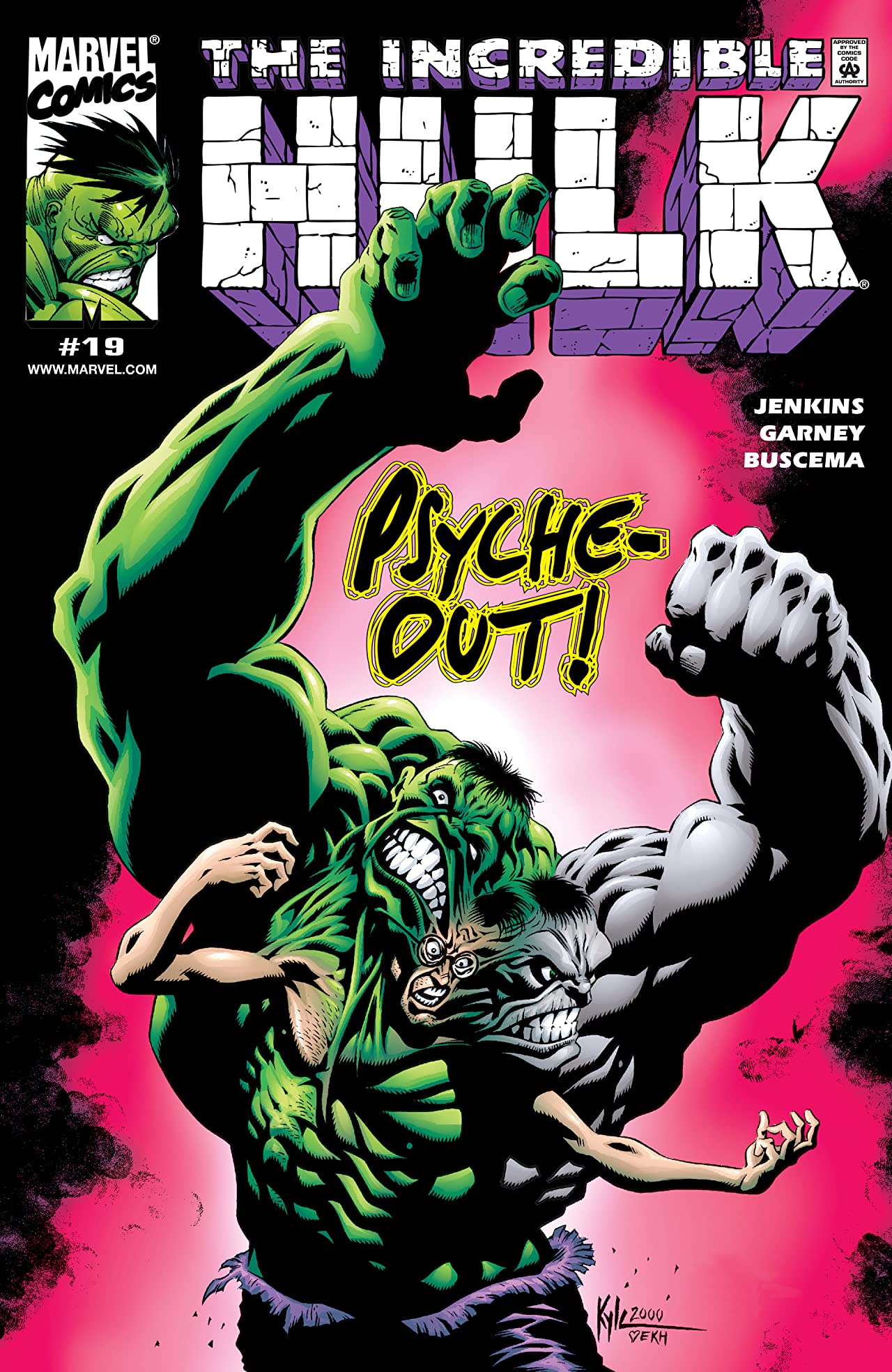 Incredible Hulk (2000) #19 cover