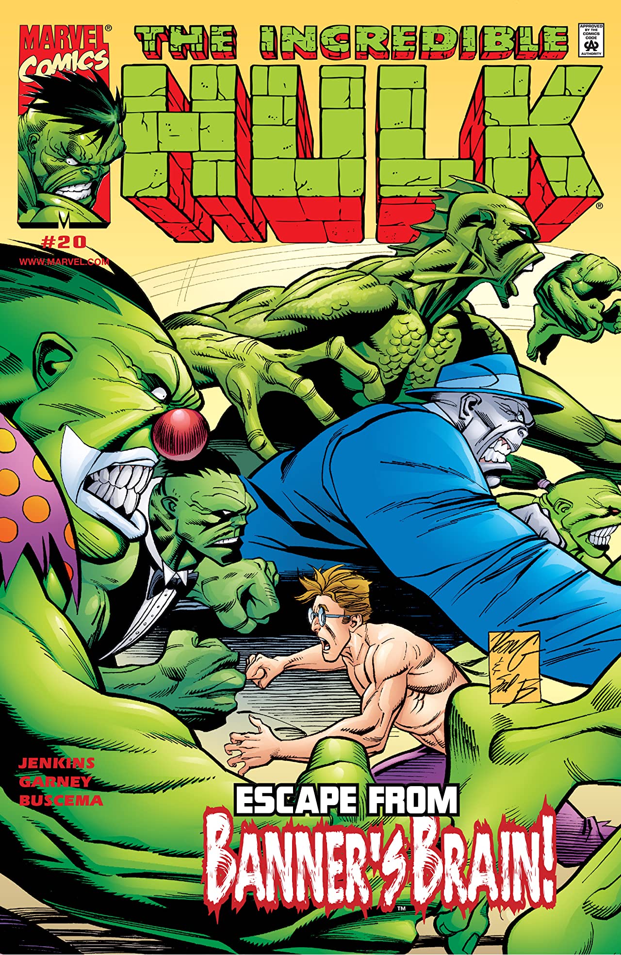 Incredible Hulk (2000) #20 cover