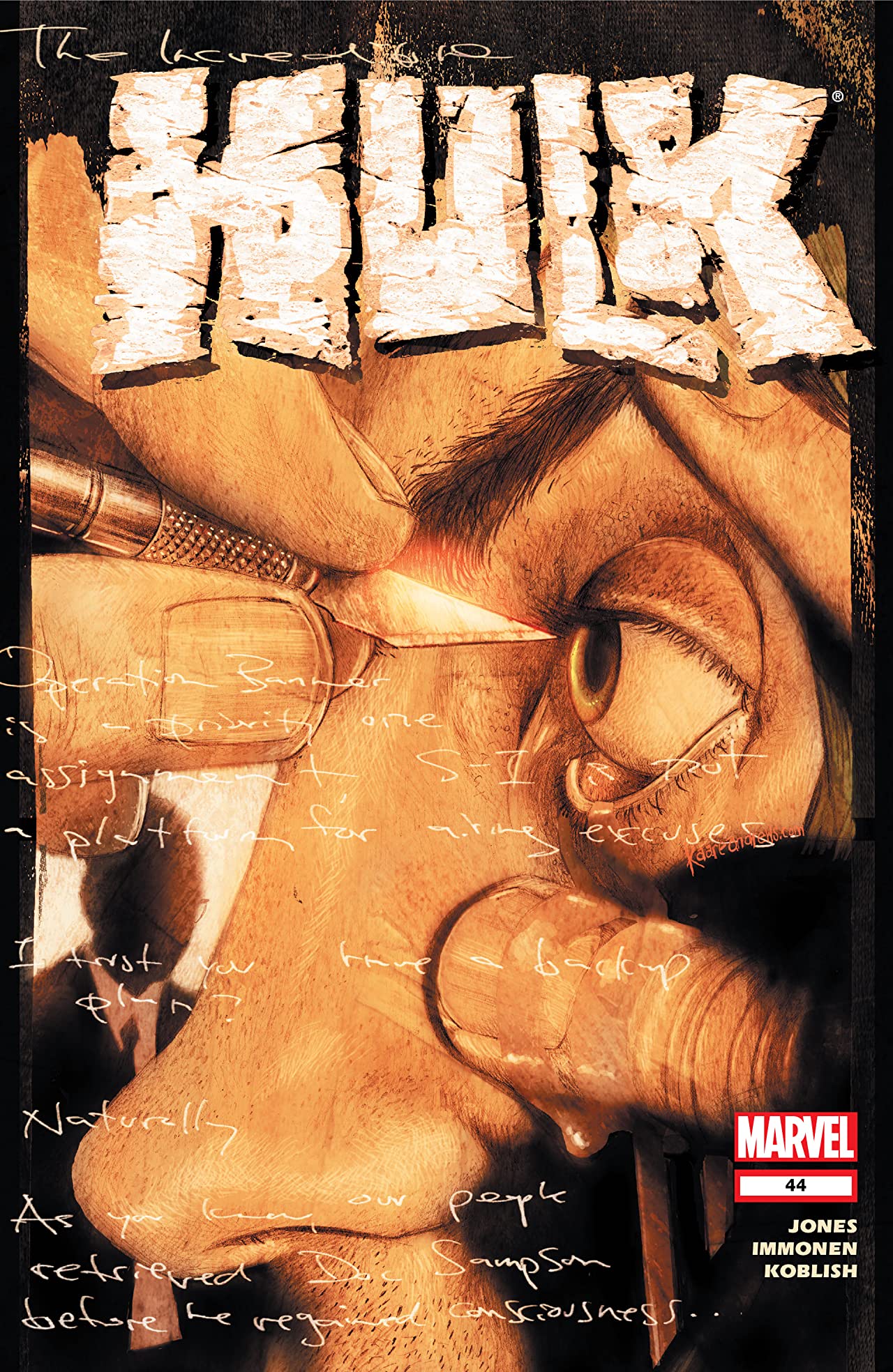 Incredible Hulk (2000) #44 cover