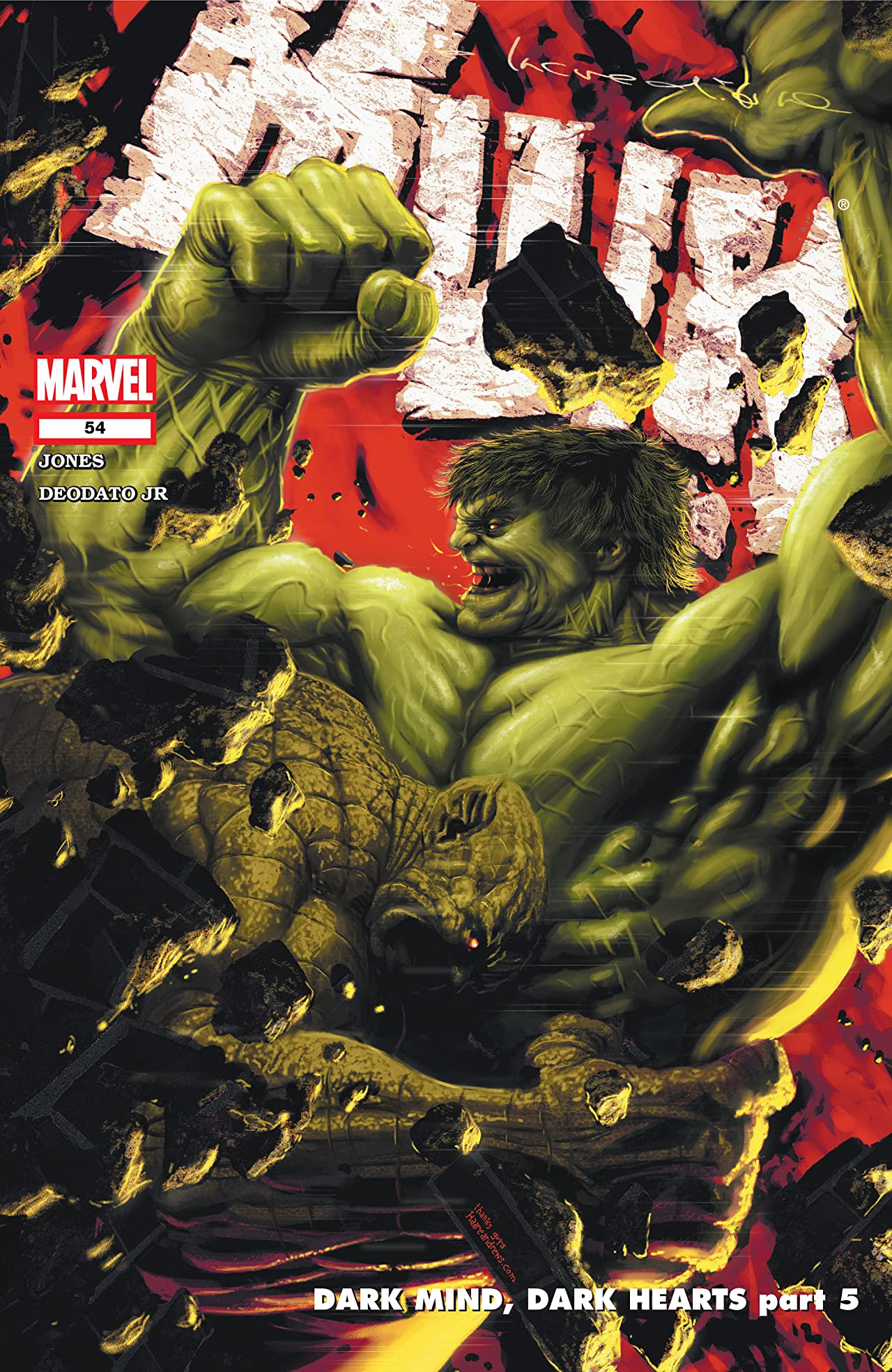 Incredible Hulk (2000) #54 cover