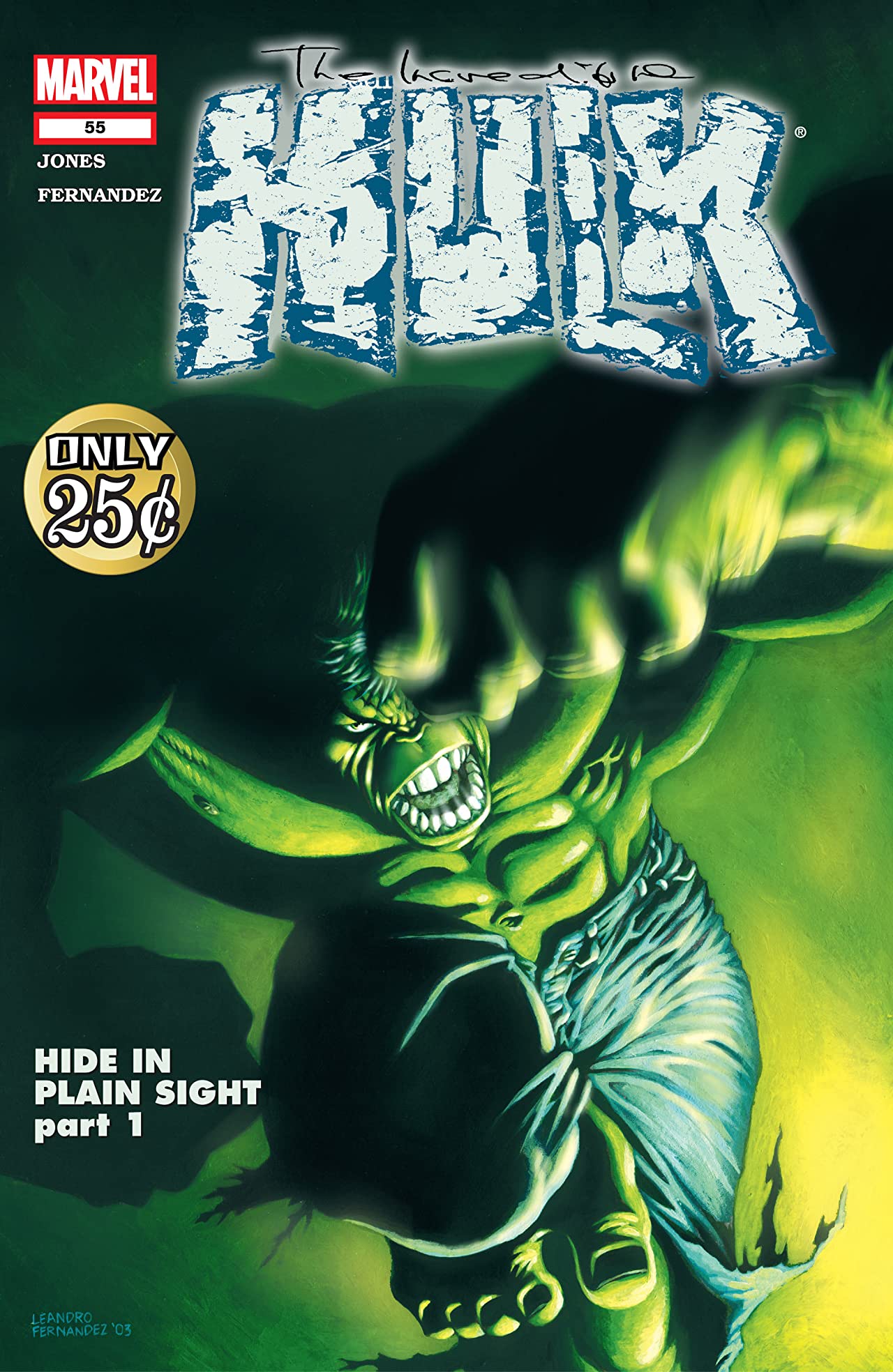 Incredible Hulk (2000) #55 cover