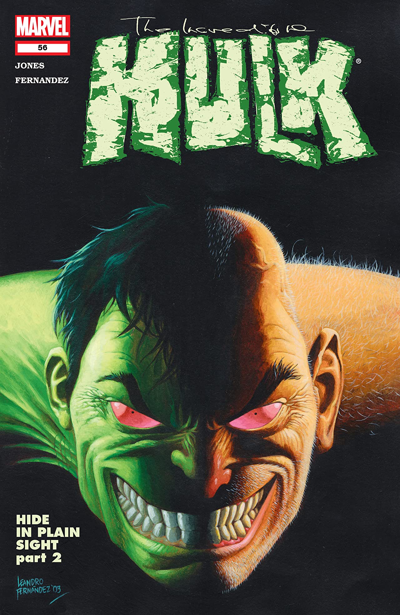 Incredible Hulk (2000) #56 cover