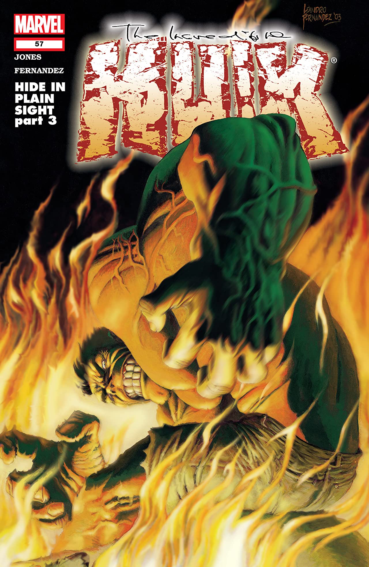 Incredible Hulk (2000) #57 cover